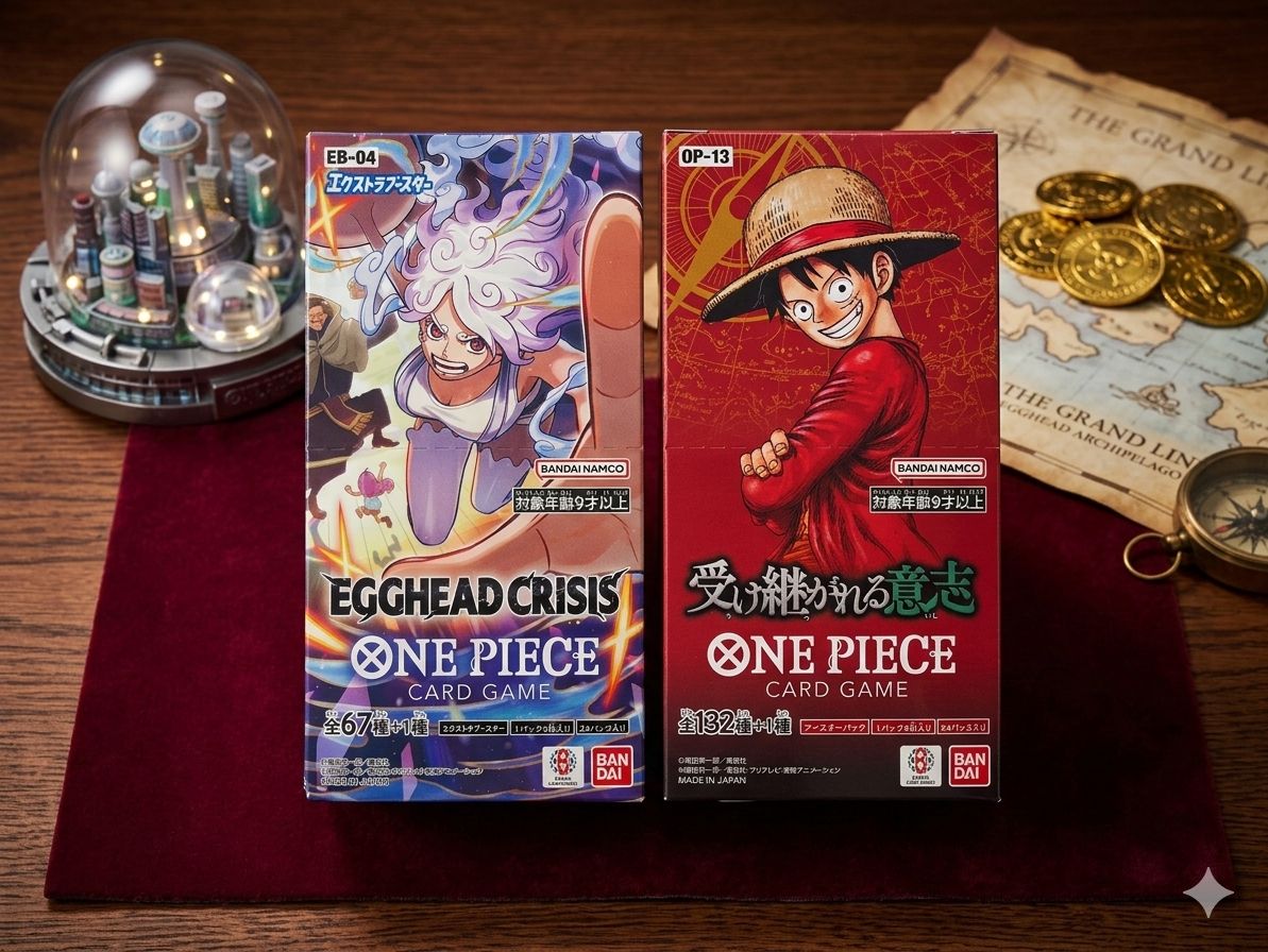✓【新品未開封テープ付き】ONE PIECE ワンピースカード EB-04 エッグ