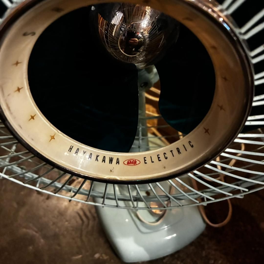 希少】【動作品】○□＊SHARP デスクファン PD-227 早川電機 HAYAKAWA