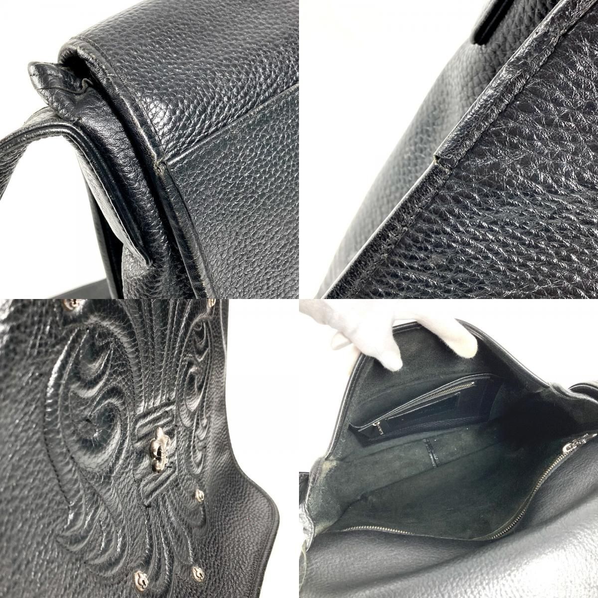 CHROME HEARTS クロムハーツ ショルダーバッグ BSフレア メールバッグ