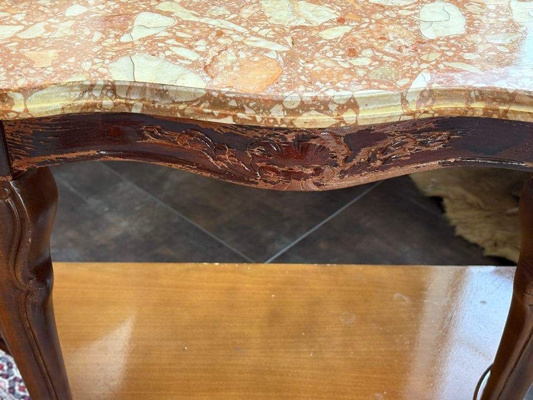 コンソールテーブル サイドテーブル 大理石 ヨーロピアン クラシック