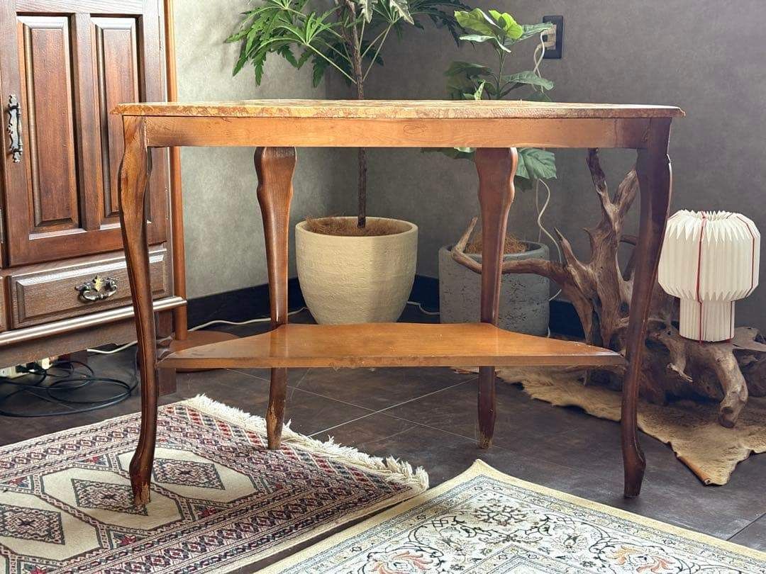 コンソールテーブル サイドテーブル 大理石 ヨーロピアン クラシック