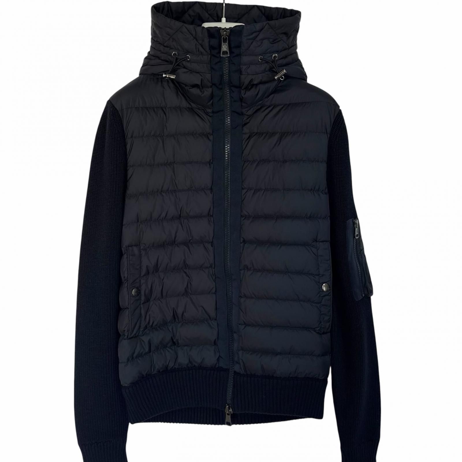 MONCLER/L /ダークネイビー /ダウンニット /型番E2091940280094789 