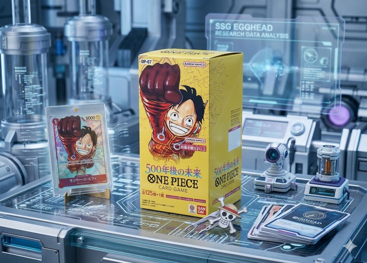 ✓【新品未開封テープ付き】ワンピースカード 500年後の未来 1BOX OP