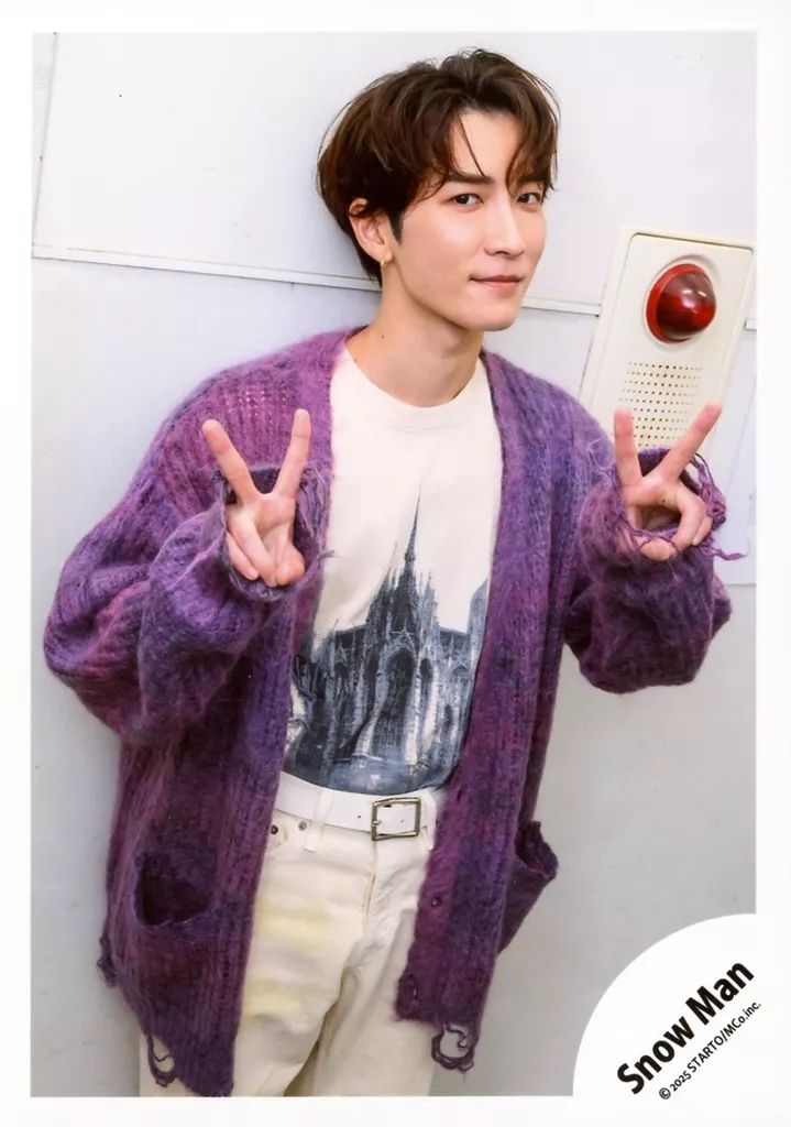 中古】生写真(STARTO) Snow Man/渡辺翔太/膝上/アルバム「THE BEST