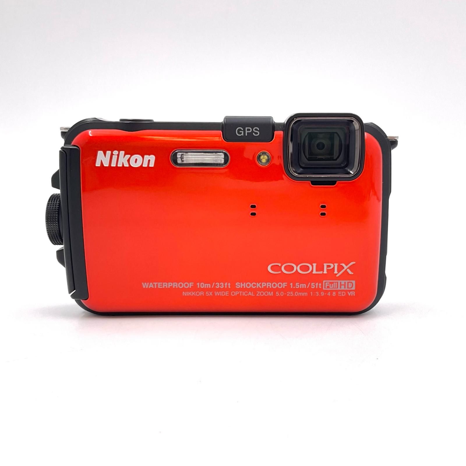 Nikon コンパクトデジタルカメラ COOLPIX AW100 美品 動作確認済【全額 
