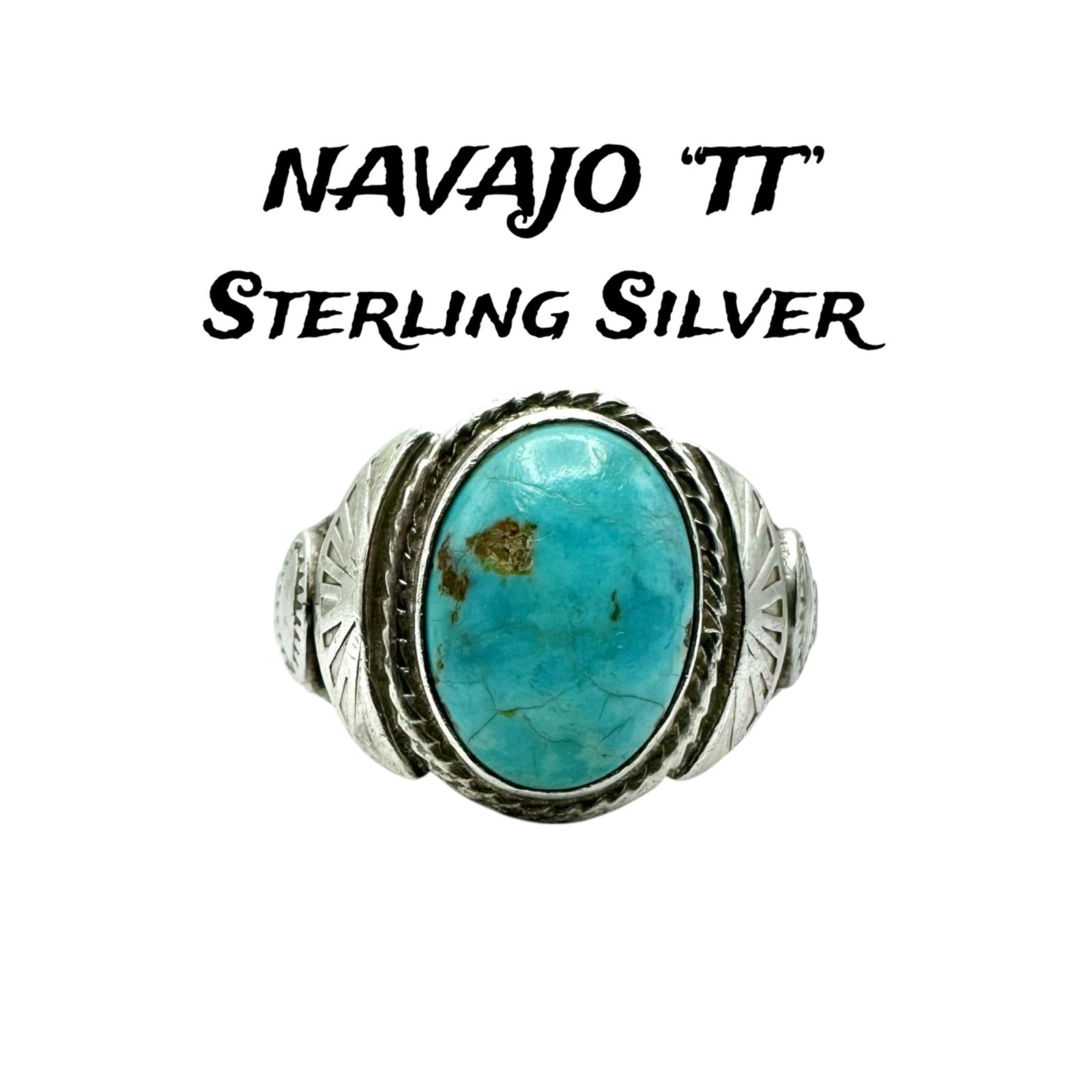 至高の逸品】NAVAJO ナバホ族 トーマス•ツォ TT刻印 ターコイズ