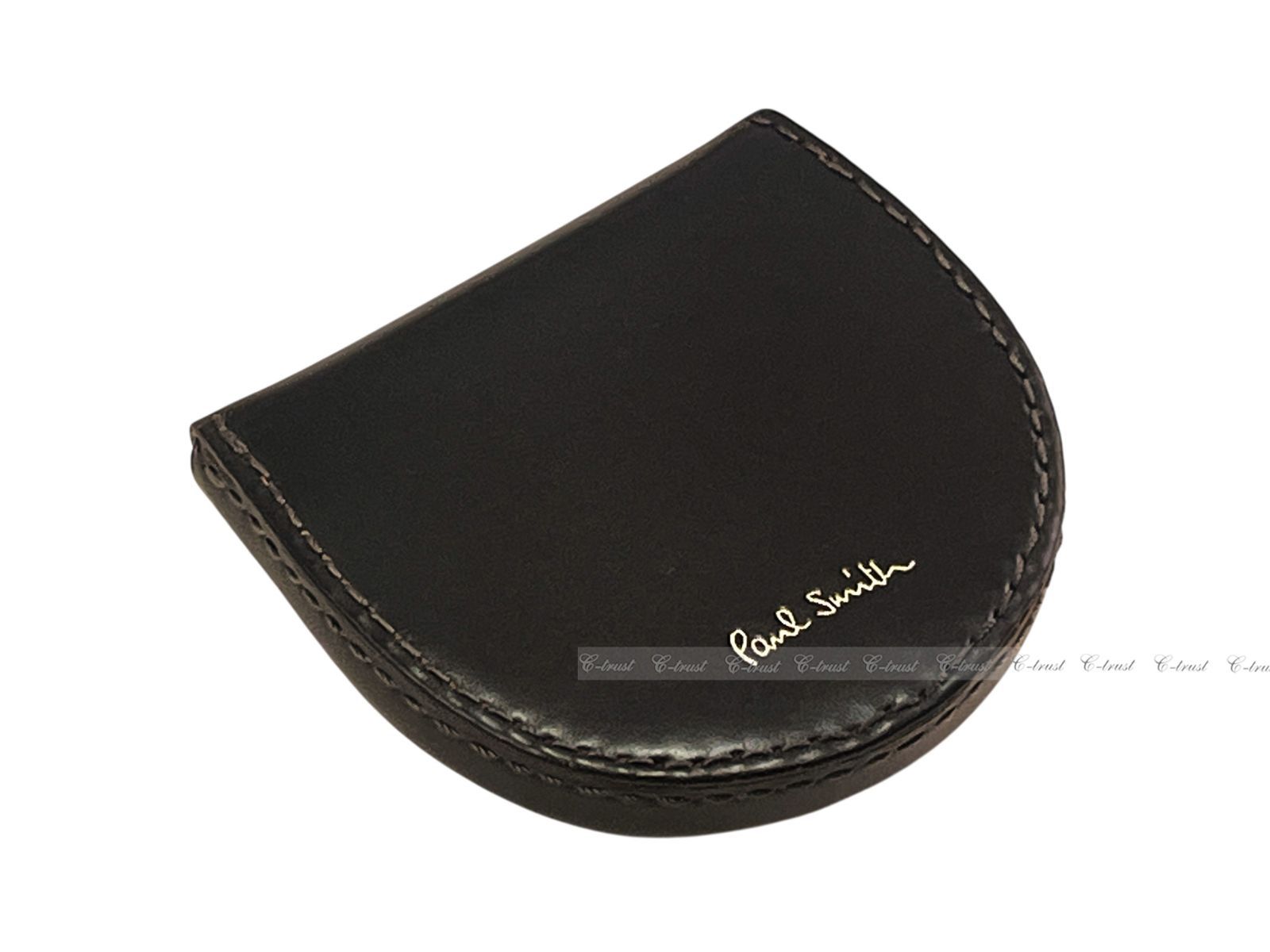 Paul Smith ポールスミス 馬蹄型 コイン ケース ミニ 財布 コードバン