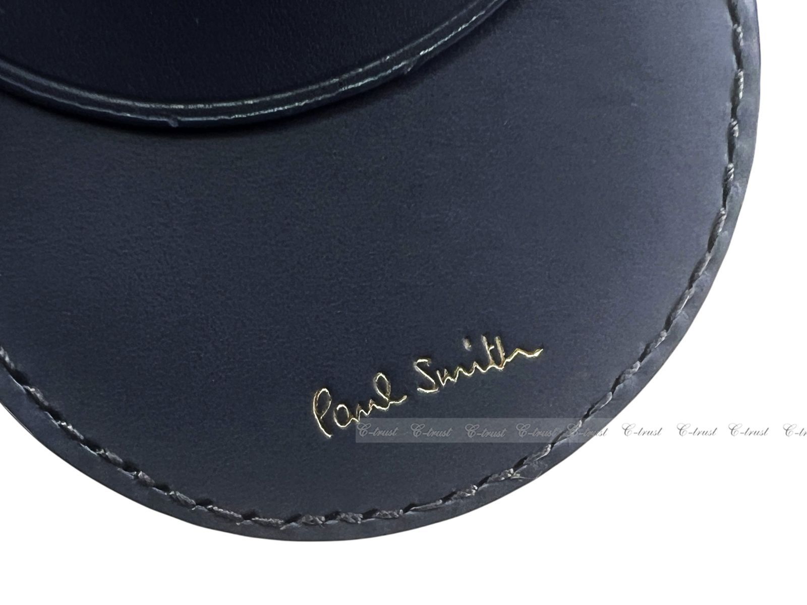 Paul Smith ポールスミス 馬蹄型 コイン ケース ミニ 財布 コードバン