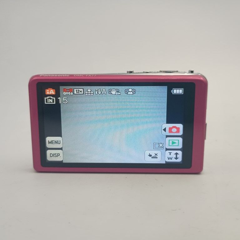 Panasonic LUMIX DMC-FX77 Pink コンパクトデジタルカメラ - メルカリ