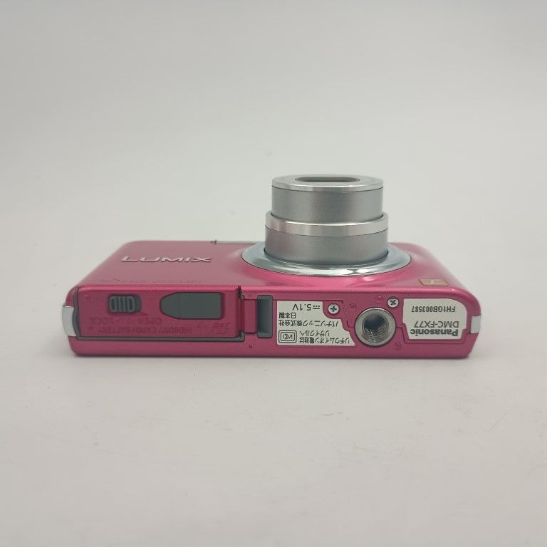 Panasonic LUMIX DMC-FX77 Pink コンパクトデジタルカメラ - メルカリ