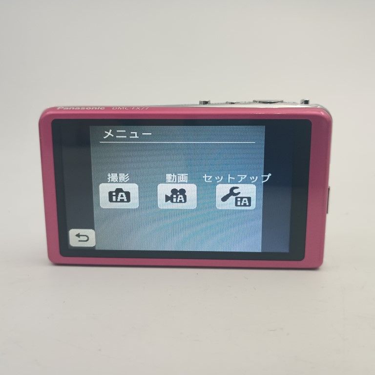 Panasonic LUMIX DMC-FX77 Pink コンパクトデジタルカメラ - メルカリ