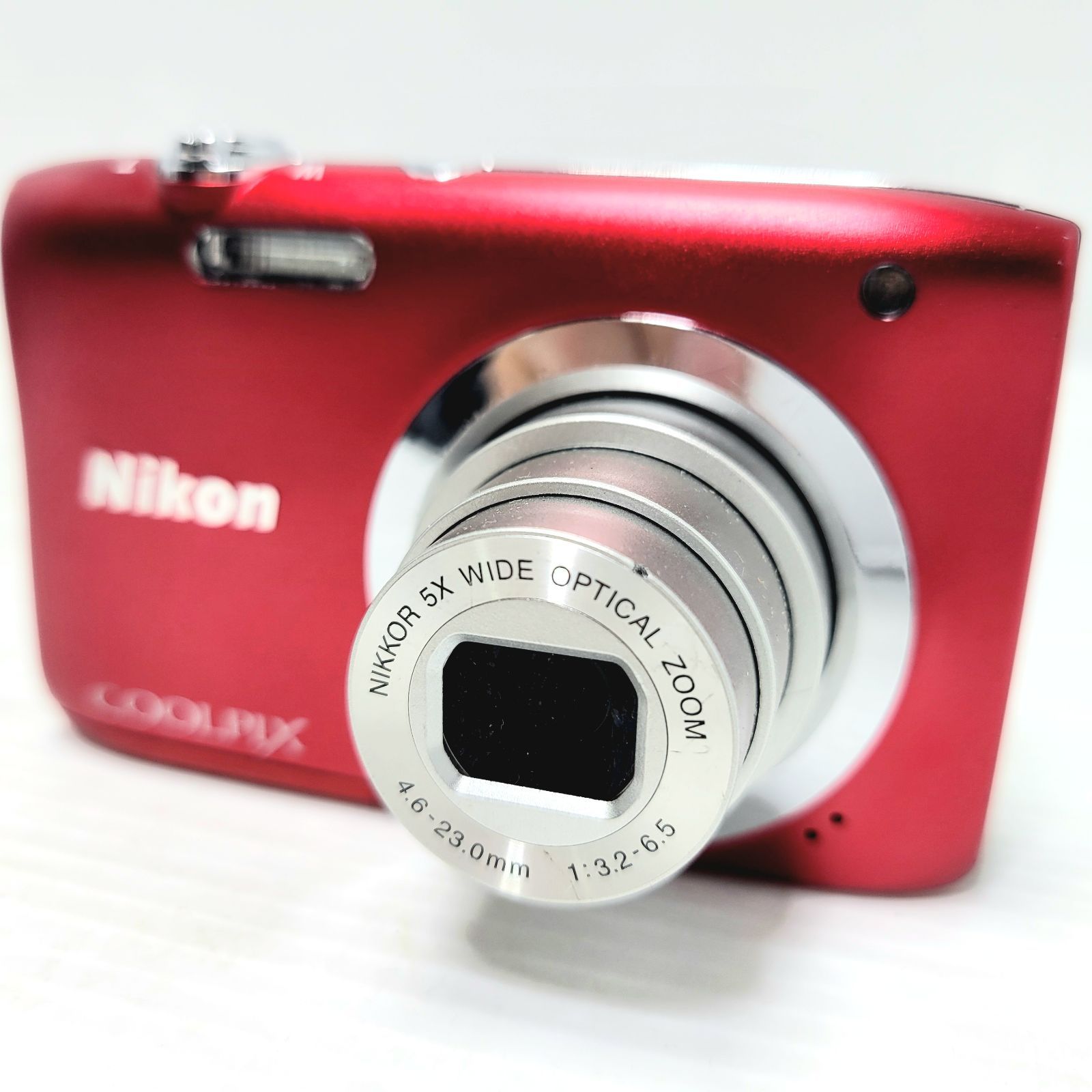 正常動作品】Nikon Coolpix A100 レッド コンパクトデジカメ - メルカリ