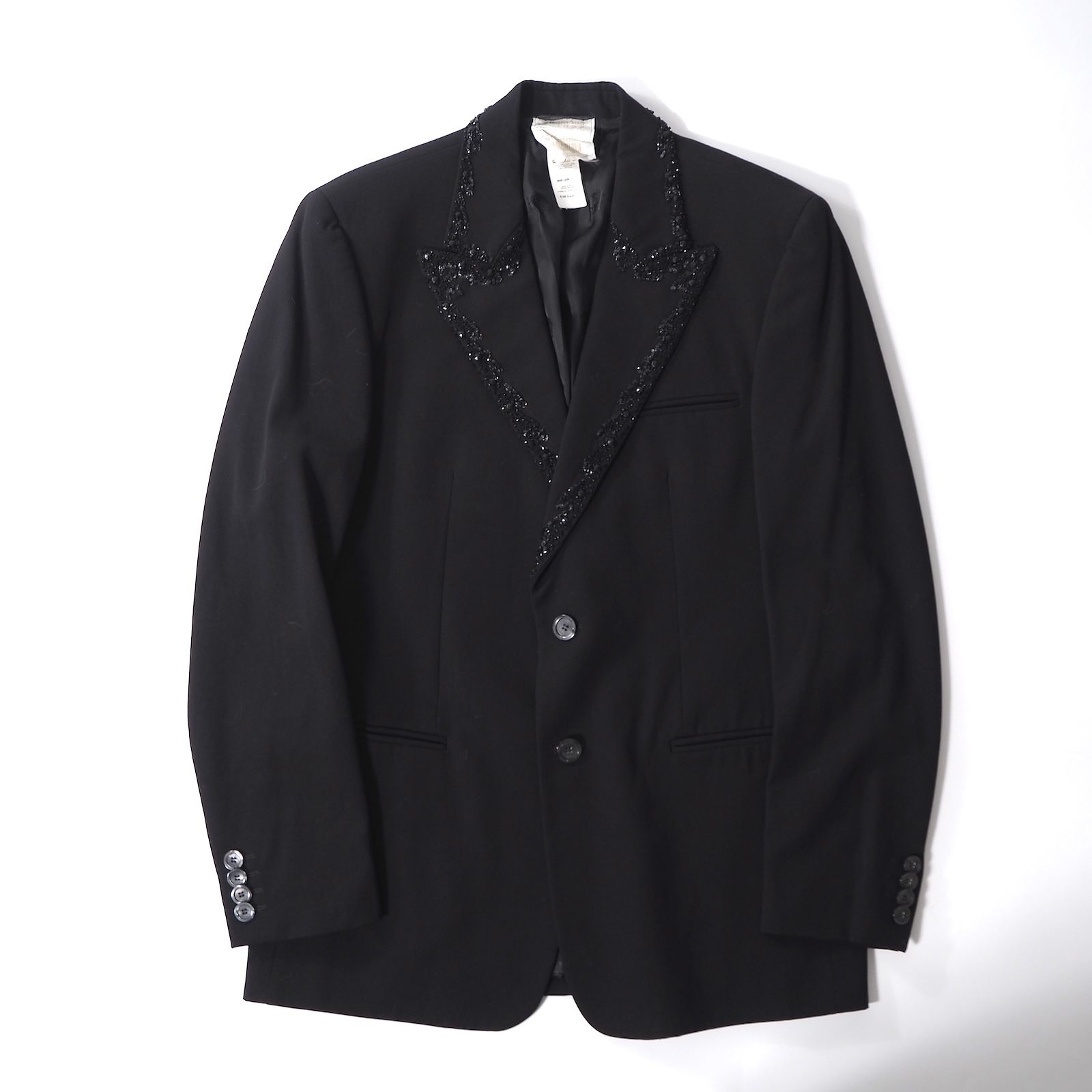 美品 ジャンニヴェルサーチ GIANNI VERSACE ヴィンテージ ウール 装飾