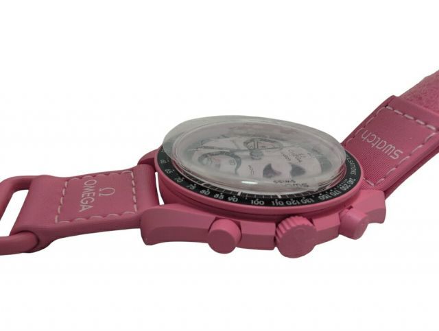 未使用 スウォッチ×オメガ Swatch×OMEGA 腕時計 SO33P700 ムーン