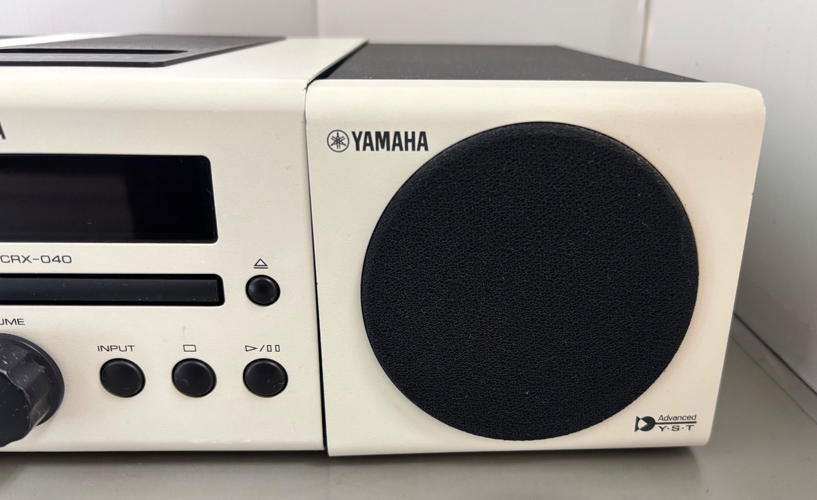 ◇YAMAHA ミニコンポ システムコンポ ホワイト CRX-040 - メルカリ
