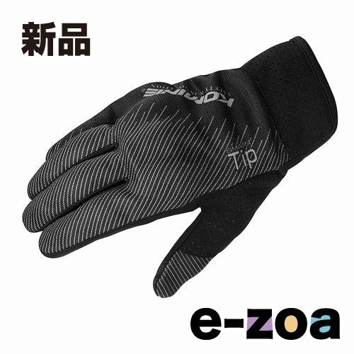 KOMINE  コミネ GK-233 P RIDING M-GLV BLK L 06-233/BK/L (2467160)