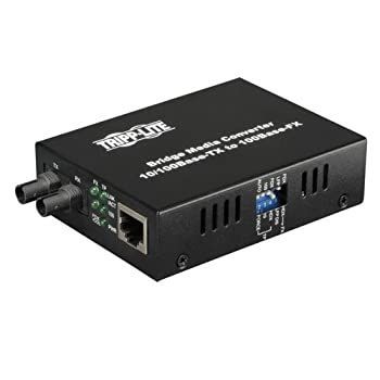 Tripp Lite Fiber Optic 10/100BastT to 100BaseFX-ST Multimode Media Converter 2km 1310nm - Fiber media converter - Ethernet%ｶﾝﾏ% Fa