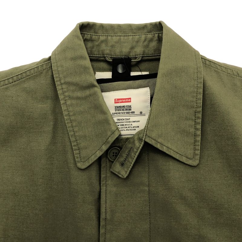 【中古】Supreme 12AW ARMY Trench Coat サイズXL カーキ シュプリーム アーミー トレンチコート[19][240019519969] 中古】Supreme 12AW ARMY Trench Coat サイズXL カーキ シュプリーム