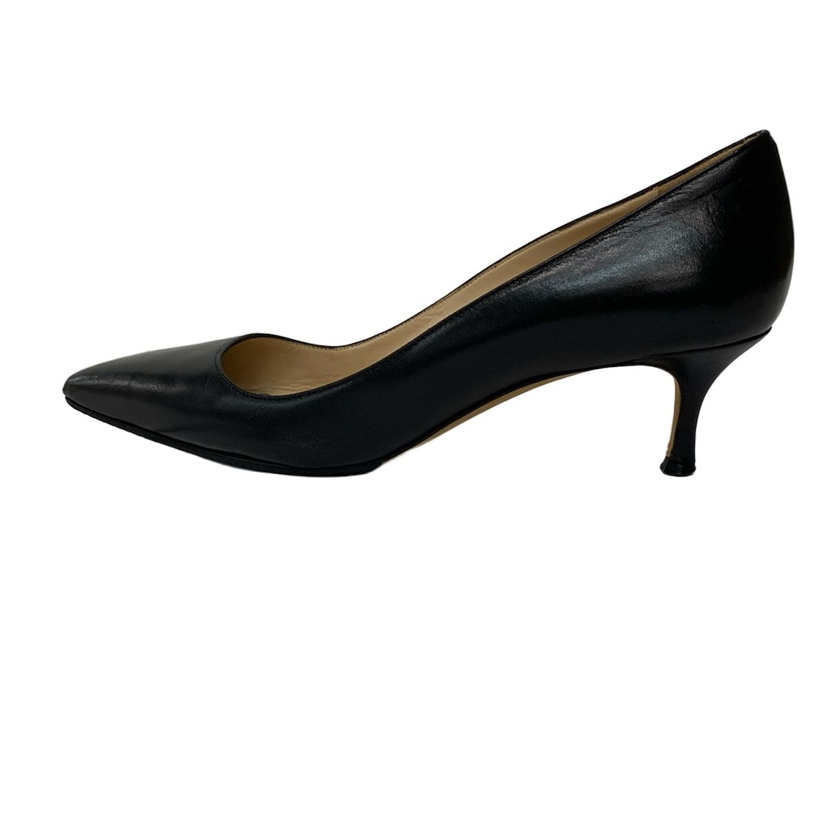 MANOLO BLAHNIK(マノロブラニク) パンプス 36 1/2 レディース - 黒