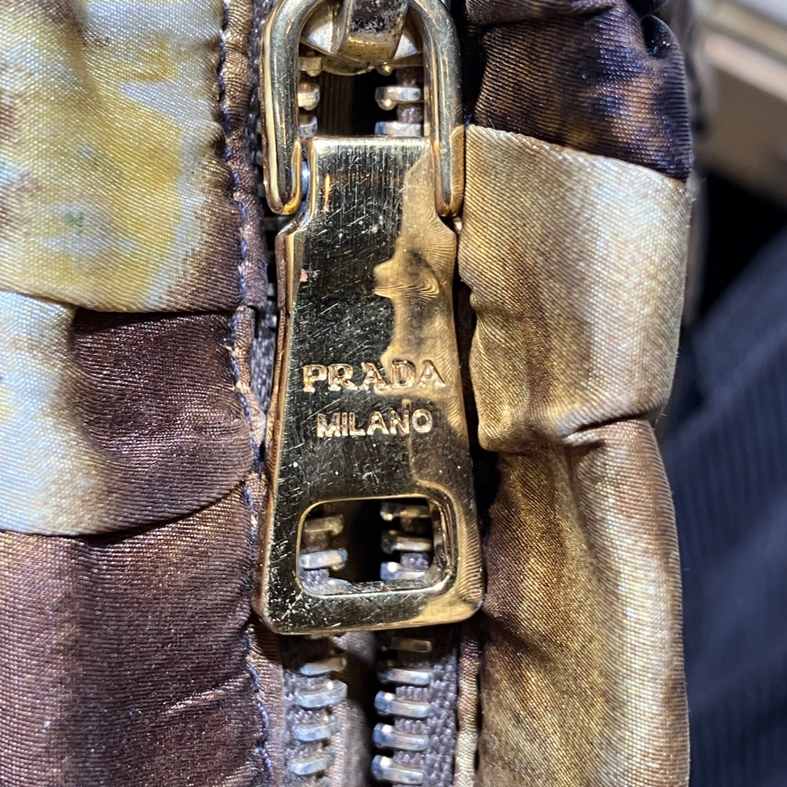 PRADA プラダ クラッチバッグ ポーチ カモフラージュ柄 湘南台店 