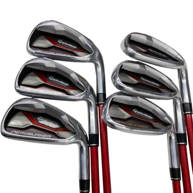 中古】 テーラーメイド AERO BURNER 6S アイアンセット IR TM7-415