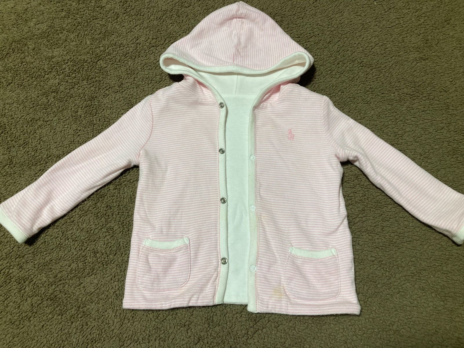 Ralph Lauren ラルフローレン リバーシブルパーカー 80cmくらい ベビー 