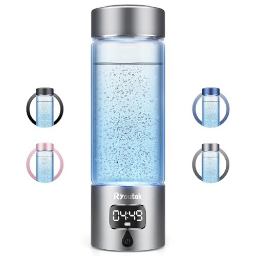 水素水生成器、5000PPB携帯式水素水 高濃度、水素イオンモード二つ付き