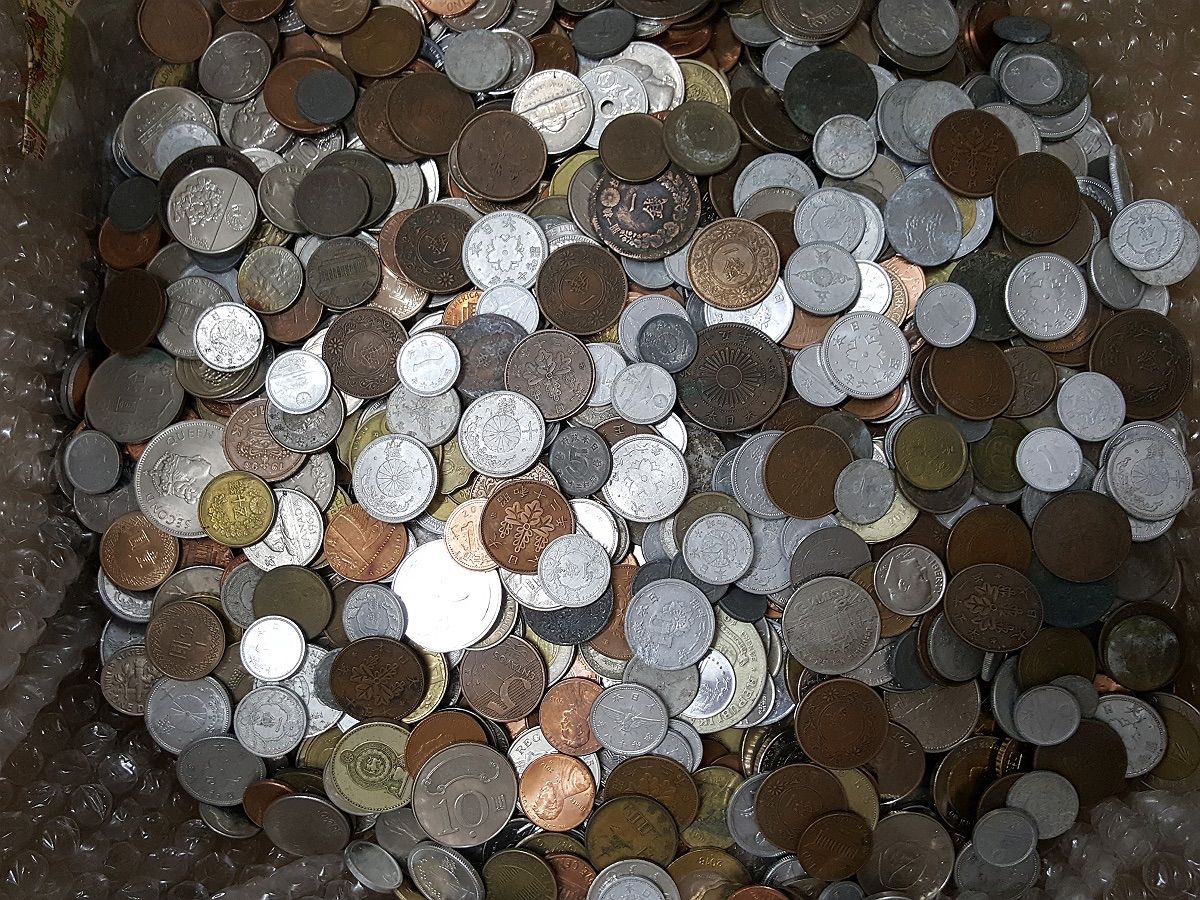 外国銭おまとめ⑥ 外国銭おまとめ 総重量3.4Kg超 アメリカドル