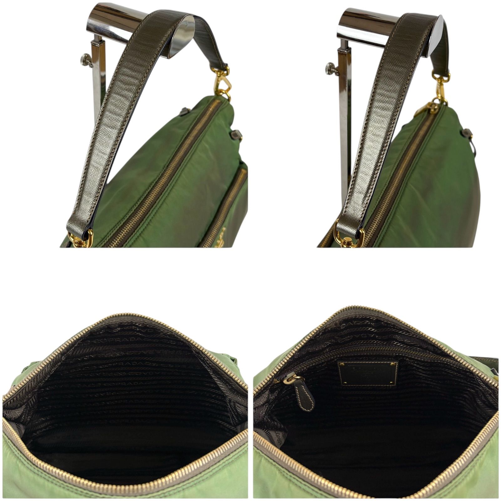 プラダ PRADA ワンショルダーバッグ ホーボーバッグ テスートナイロン