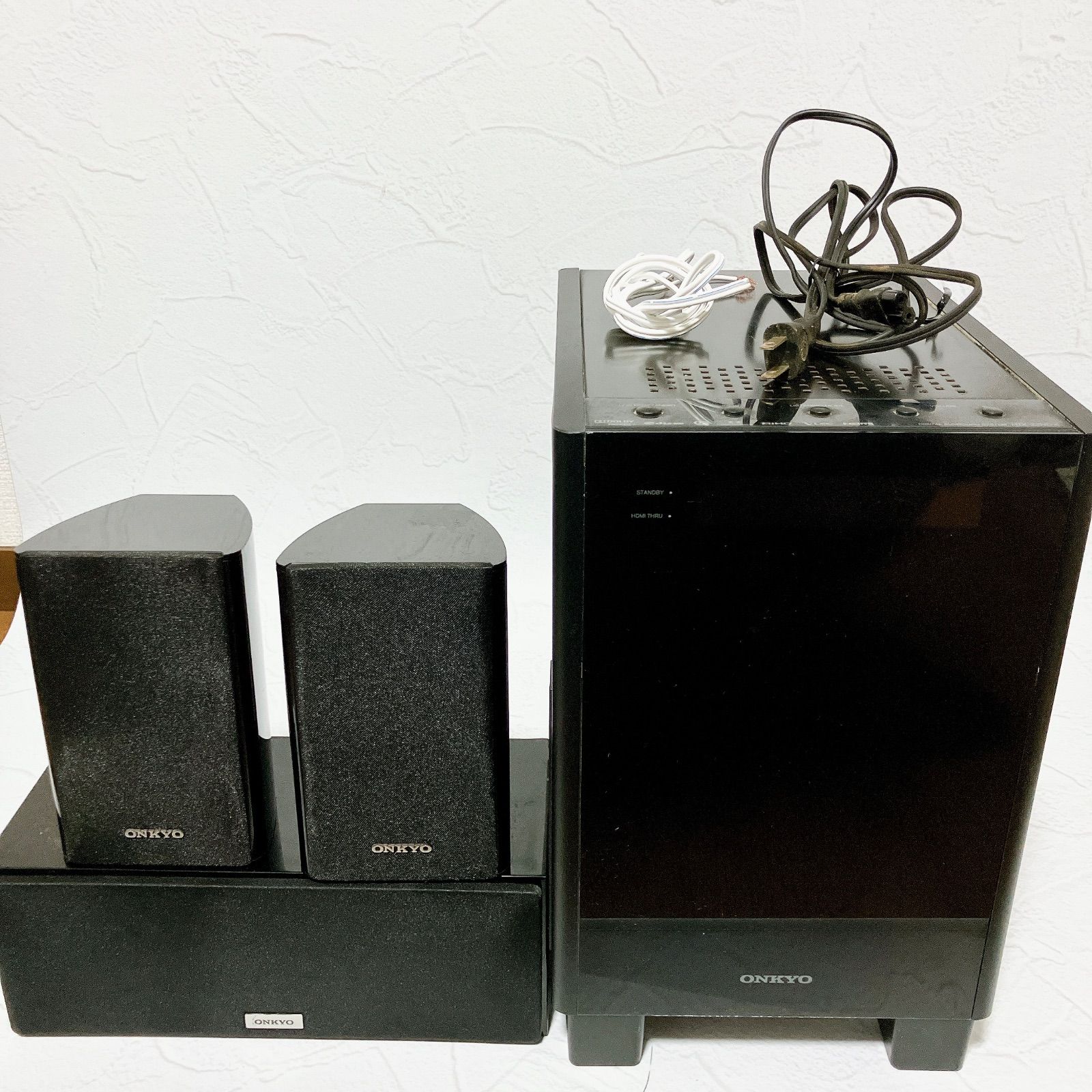 ONKYO HTX-22HDX D-109C D-22XM 2.1chデジタルサウンドシステムセット