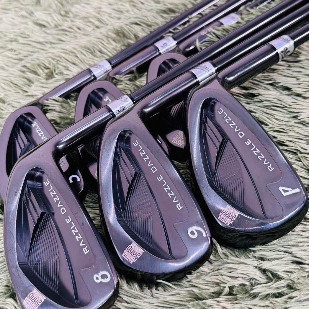 ラズルダズル 福浦和也 2000本安打達成記念モデル アイアン6本セット