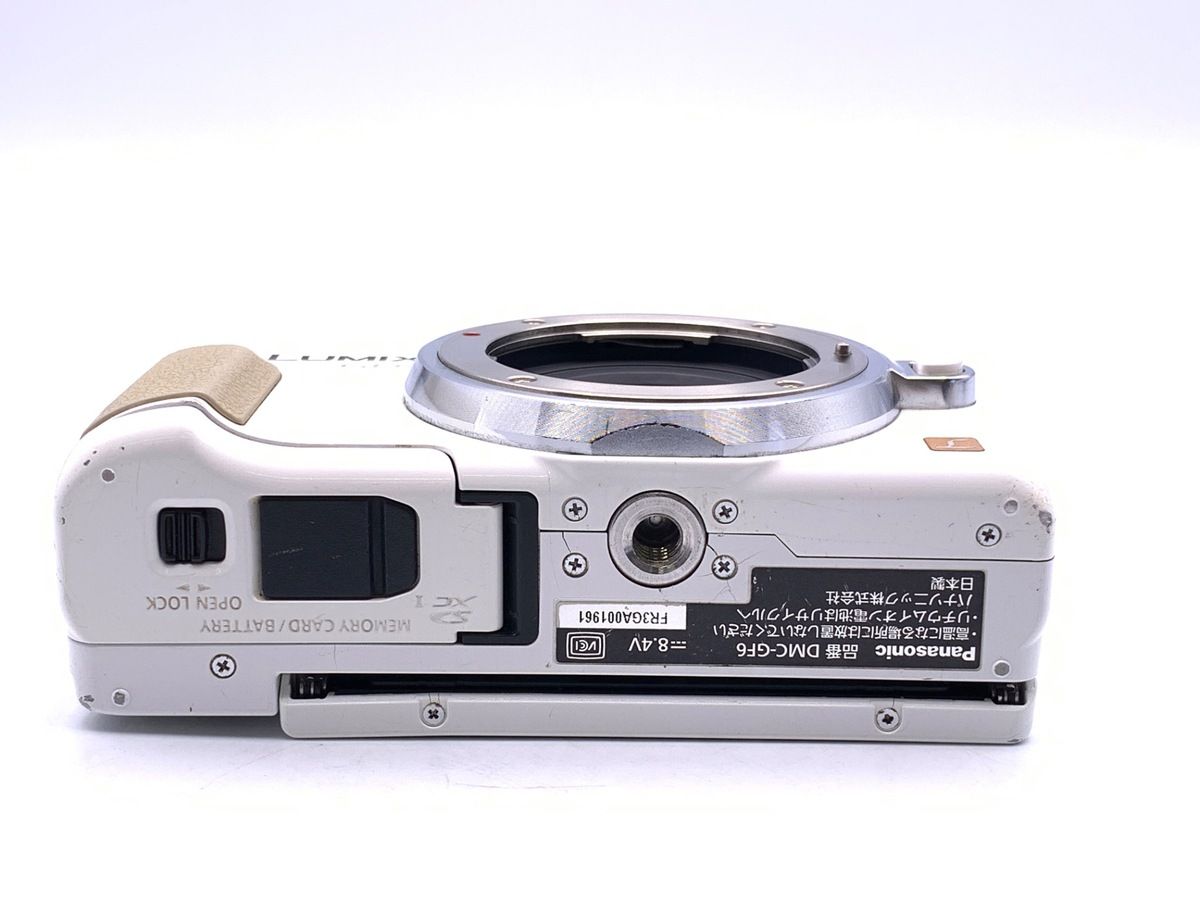 中古】 【並品】 パナソニック LUMIX DMC-GF6-W ボディ ホワイト