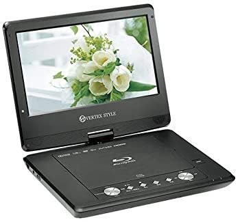 VERTEX 10.1インチ液晶ポータブルBDプレイヤー PBD-V003