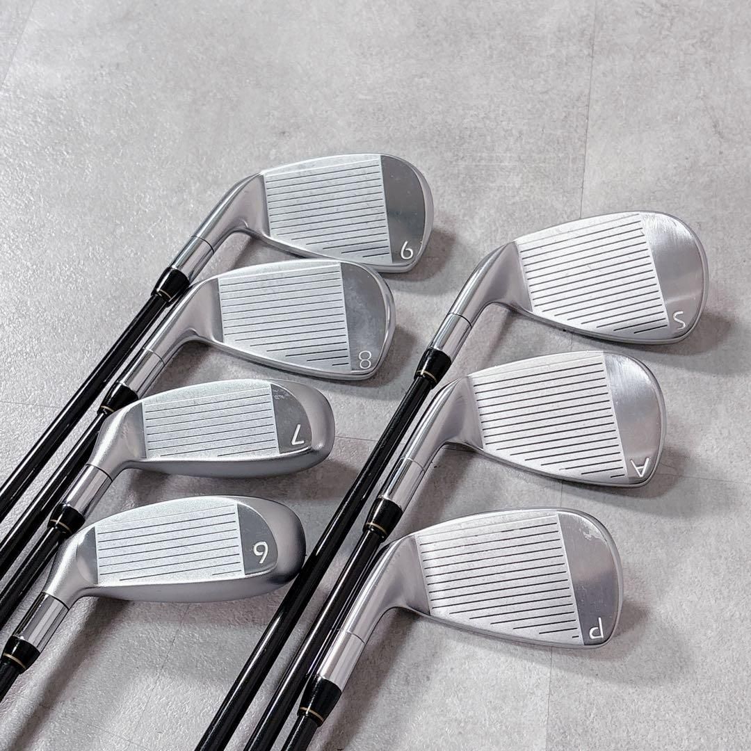 T433 PRGR UT150H/S 他 スーパーアイアンセット 7本 女性 L - メルカリ