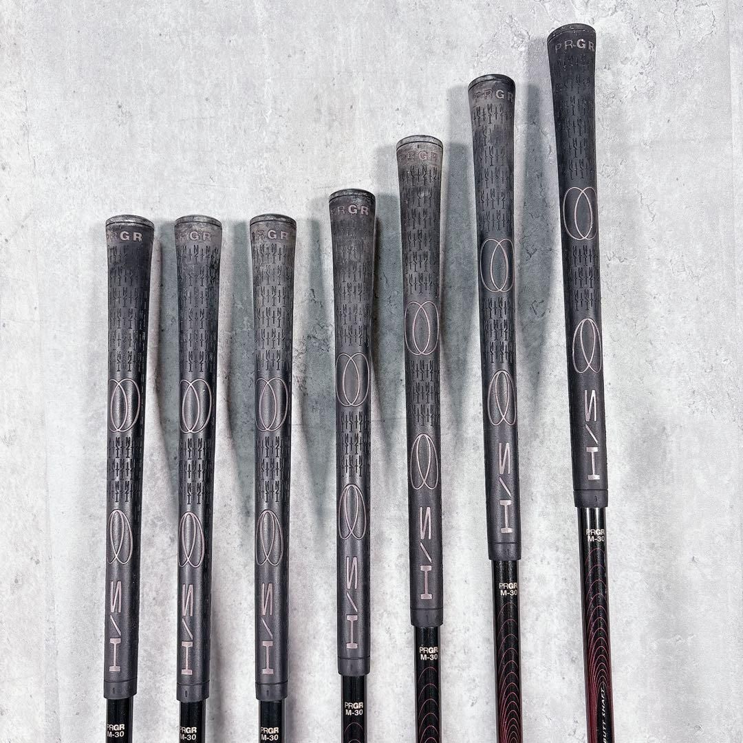 T433 PRGR UT150H/S 他 スーパーアイアンセット 7本 女性 L - メルカリ