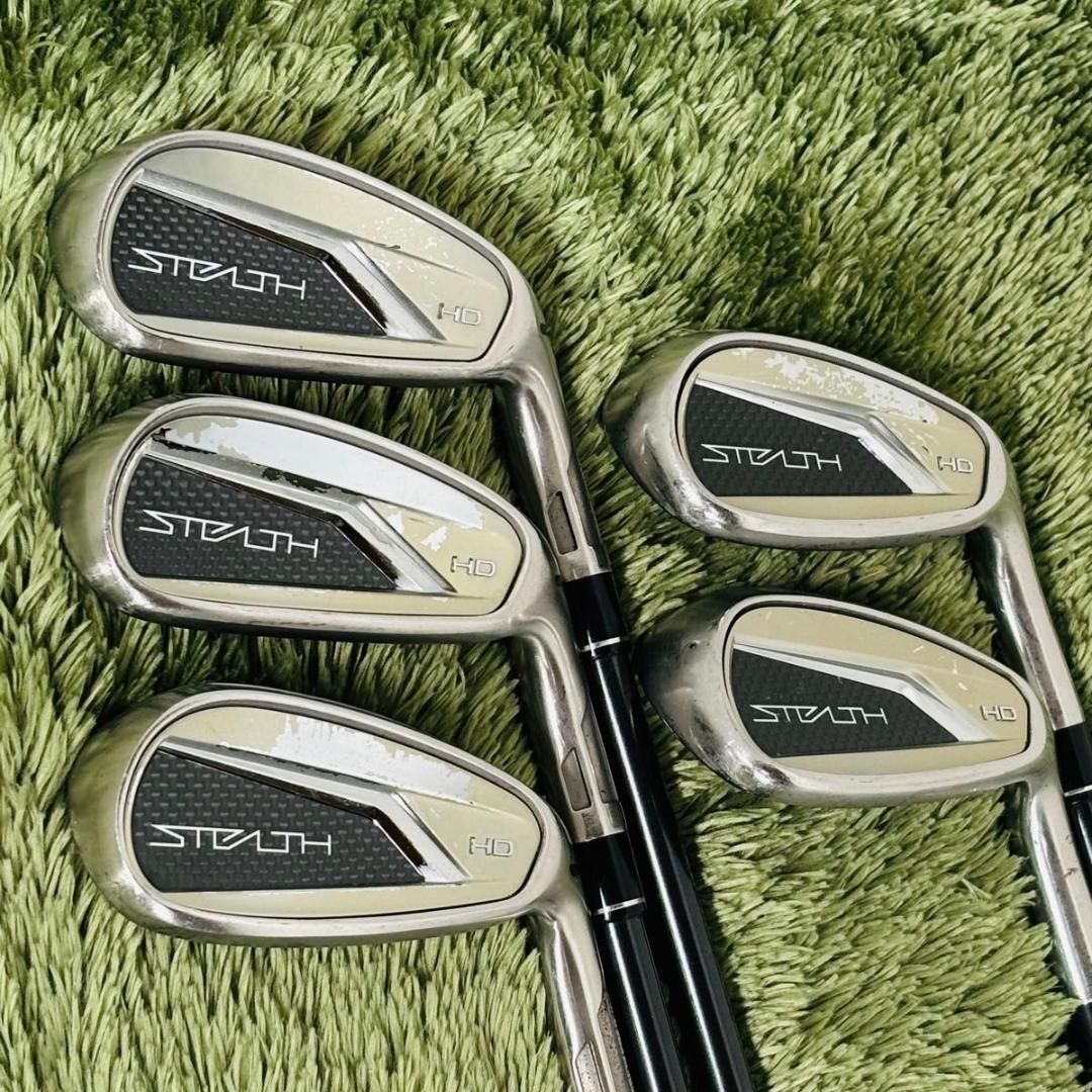 テーラーメイド ステルスHD アイアン5本セット メンズゴルフ 初心者