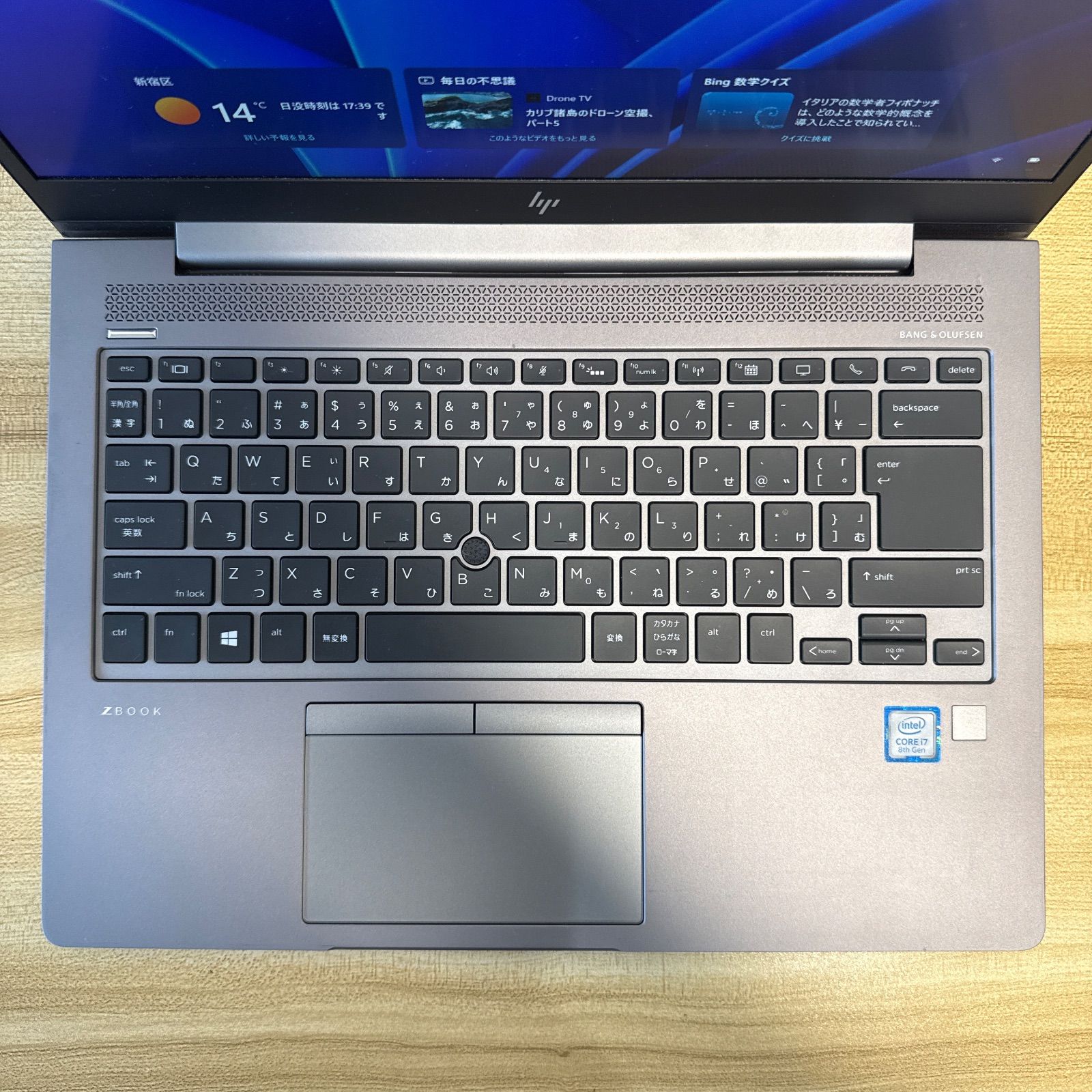 HP Zbook 14u G5 i7-8550U 16GB/512GB WX3100搭載 - メルカリ