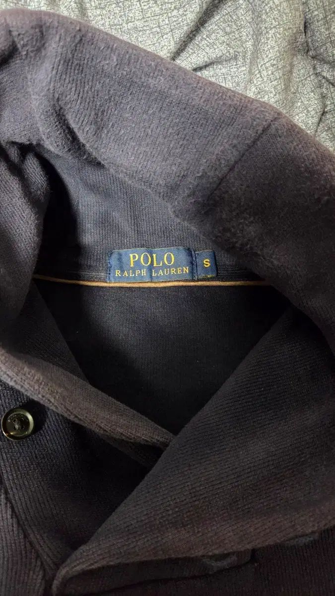 ポロ ラルフローレン ショールカラーエルボー パッチ ニット S - メルカリ
