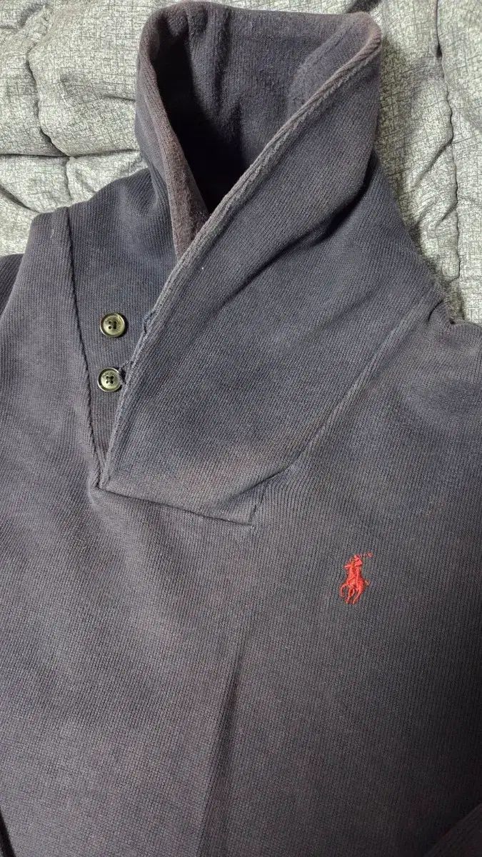 ポロ ラルフローレン ショールカラーエルボー パッチ ニット S - メルカリ