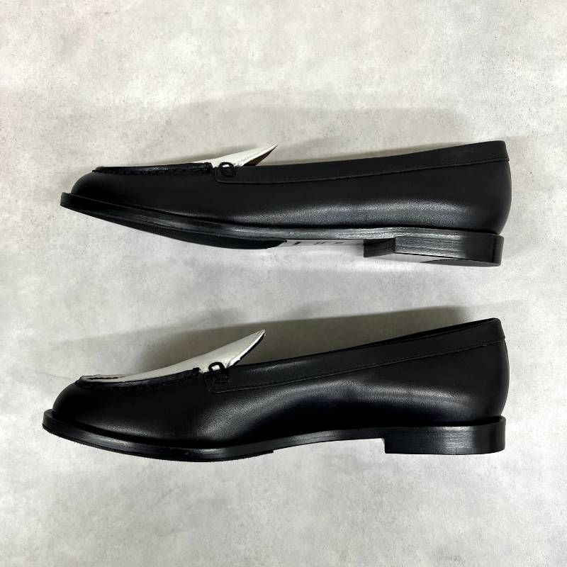 新品同様】EMPORIO ARMANI エンポリオアルマーニ コンビローファー 