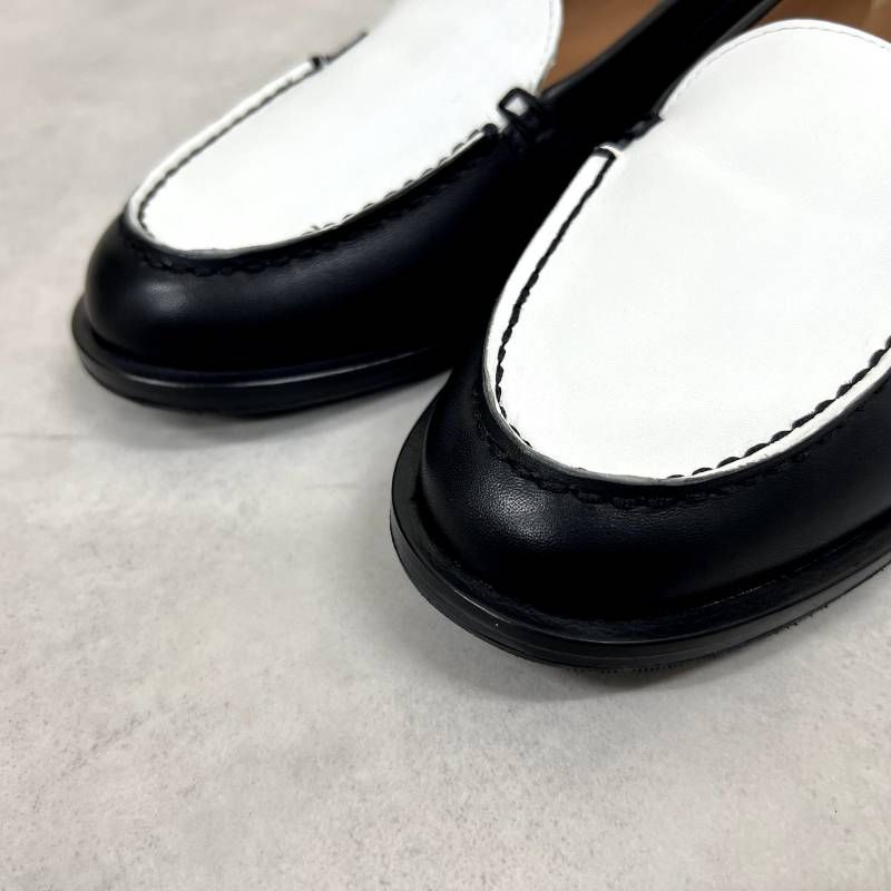 新品同様】EMPORIO ARMANI エンポリオアルマーニ コンビローファー 