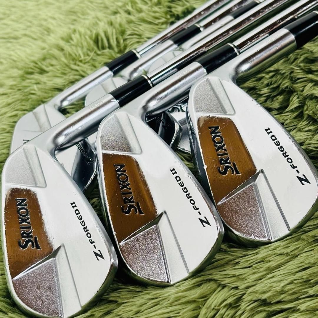 【美品】スリクソン z-forged 2アイアン 6本セット 松山英樹 スリクソン Zフォージド2 アイアン6本セット メンズゴルフ 大人気 松山