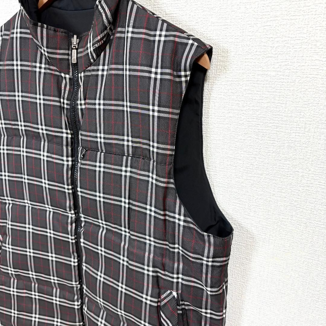 美品】 BURBERRY GOLF リバーシブル 中綿ベスト L ノバチェック - メルカリ