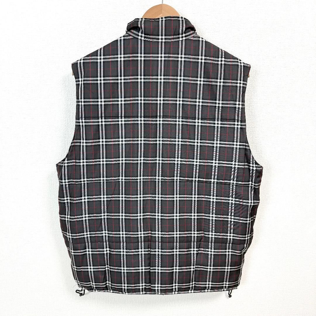 美品】 BURBERRY GOLF リバーシブル 中綿ベスト L ノバチェック - メルカリ