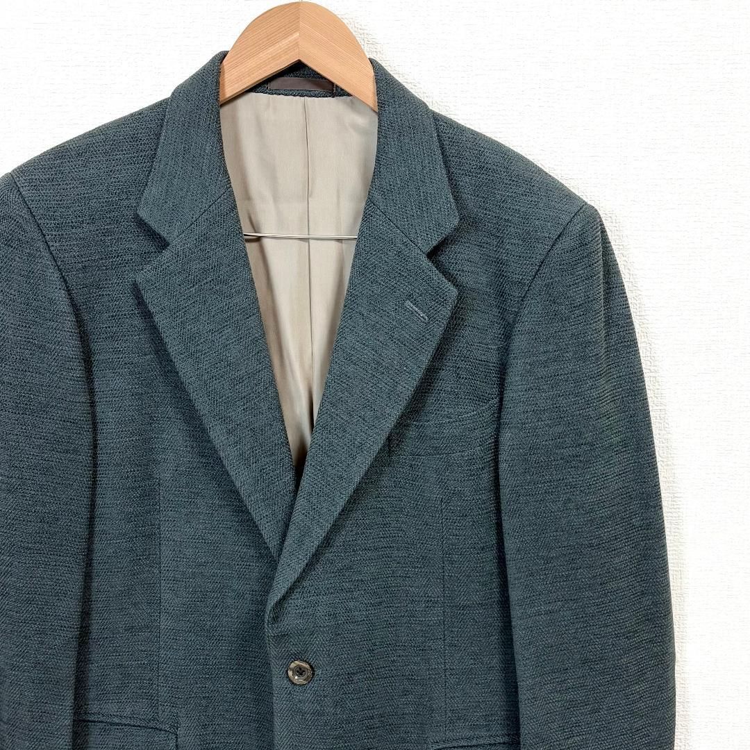 美品】 Burberrys 絹混テーラードジャケット AB6 濃グリーン - メルカリ