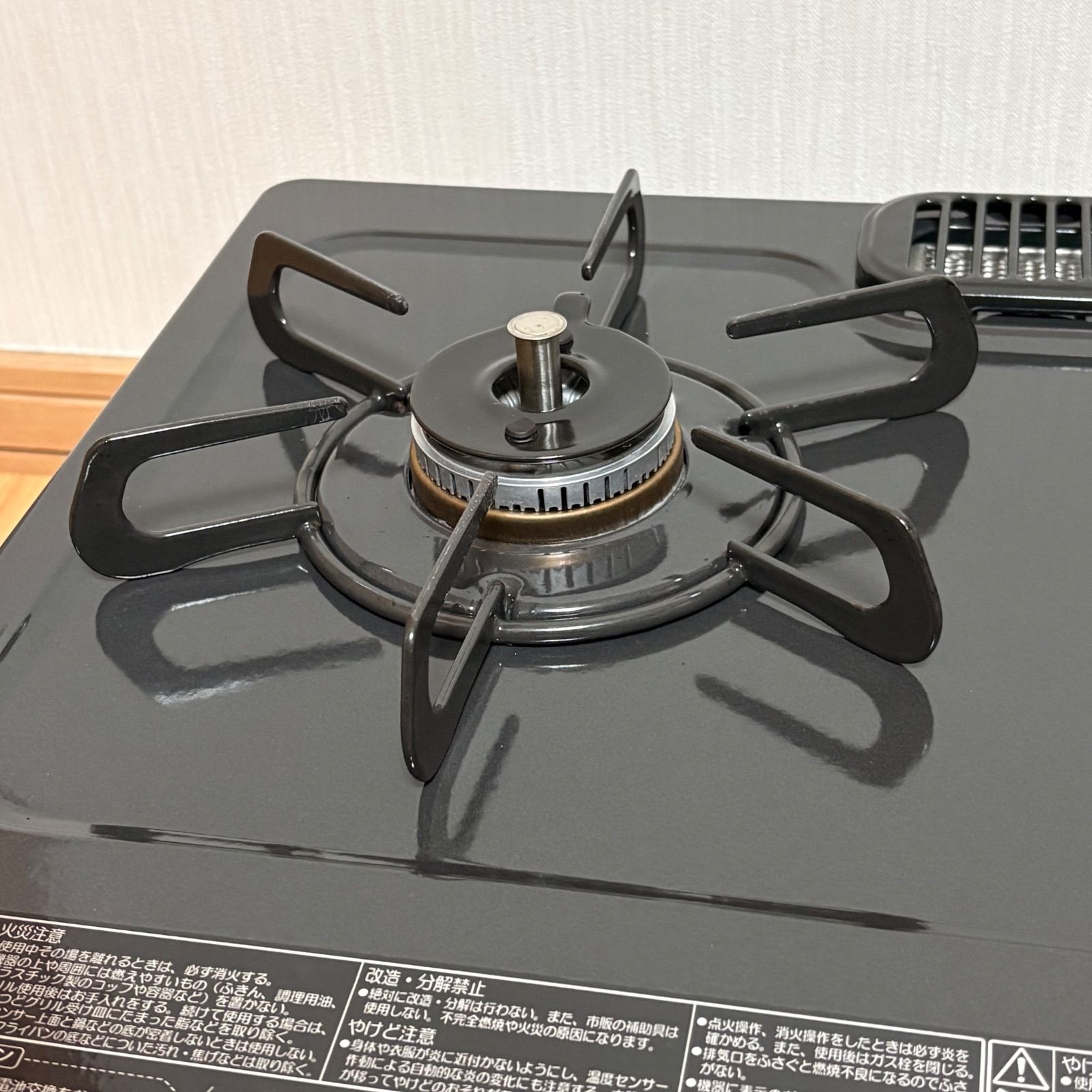 パロマ　プロパン　ガスコンロ　2022年製　PA-S42B-1L Amazon.co.jp: パロマ：ガステーブルコンロ(片面焼グリル左強火力・LP
