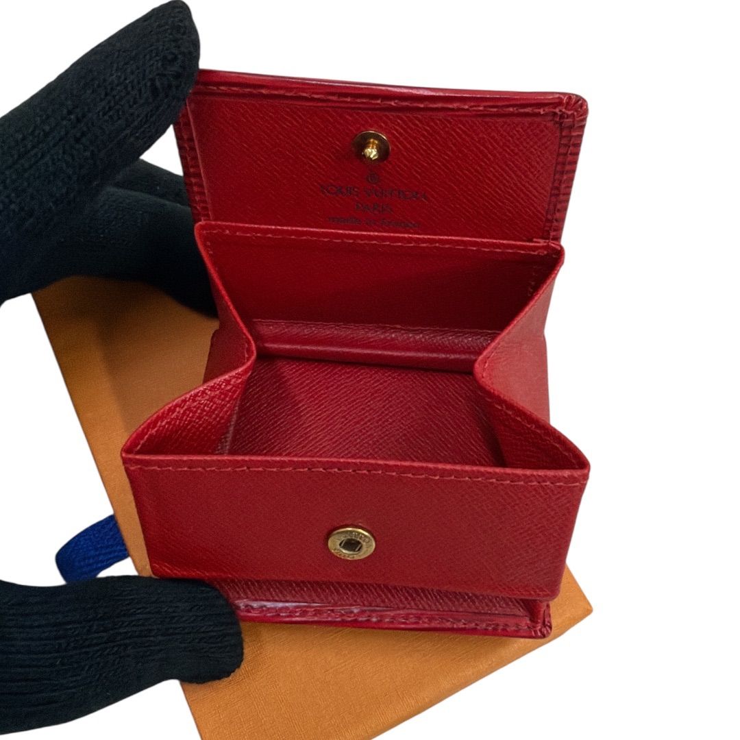 新品】新品 LOUIS VUITTON ルイヴィトン エピ コインケース 赤 レッド