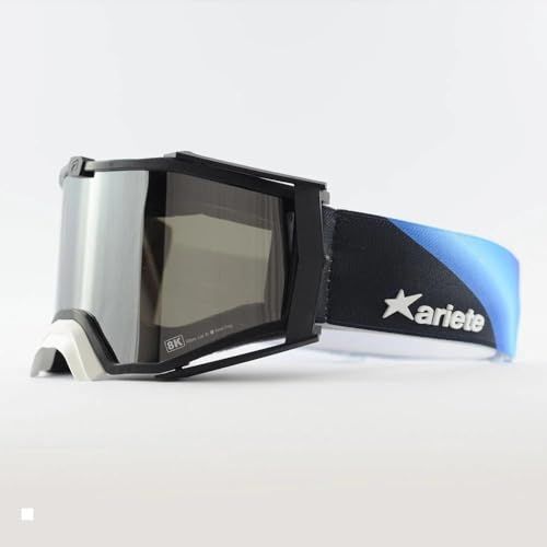 新品 [アリート] 8K デザート ゴーグル フレームブラック/レンズスモークミラー/ストラップブルー ブラック/ミラースモーク/ブルー 14960-T072