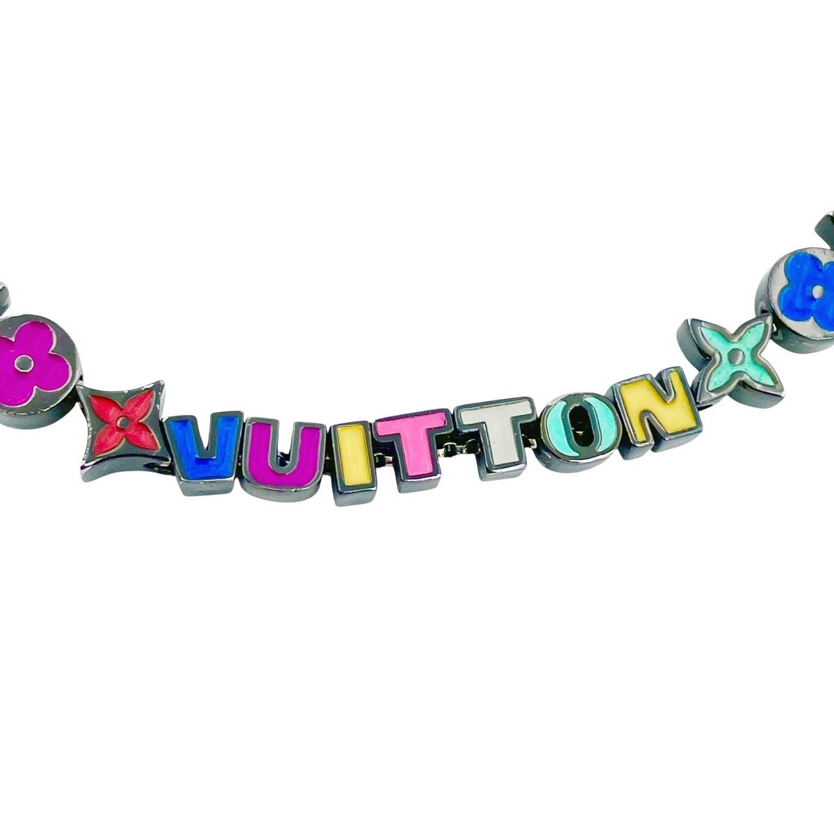 中古】 LOUIS VUITTON ルイ・ヴィトン ネックレス マルチカラー コリエ
