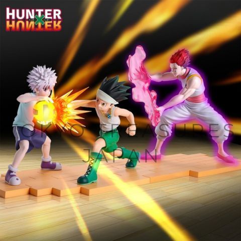 HUNTER×HUNTER フィギュア-ゴン キルア ヒソカ-G.I.編【3種セット